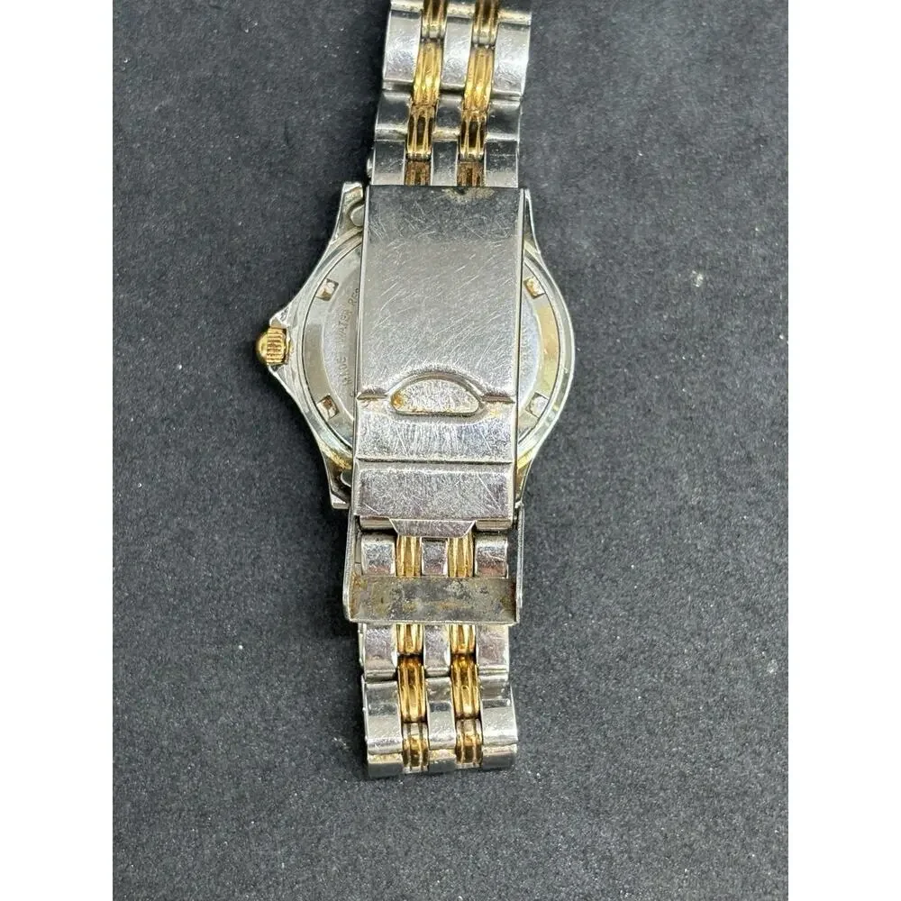 Wenger Swiss Military 79096 Women Silver Gold Tone Stainless Steel Watch 28mm